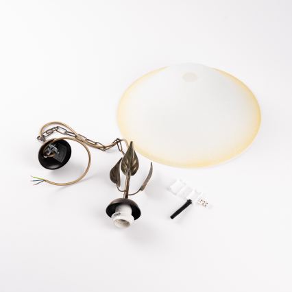 ONLI - Luster na reťazi MIRA 1xE27/22W/230V pr. 40 cm