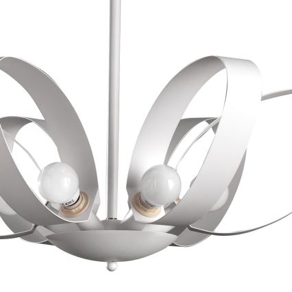 ONLI - Luster na reťazi SERENA 6xE14/6W/230V biela