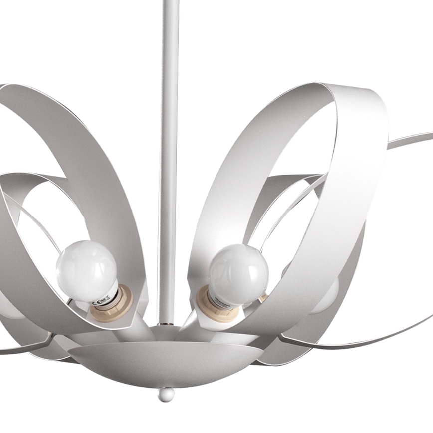 ONLI - Luster na reťazi SERENA 6xE14/6W/230V biela