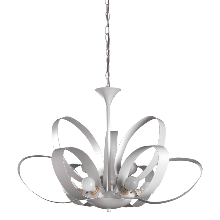 ONLI - Luster na reťazi SERENA 9xE14/6W/230V biela