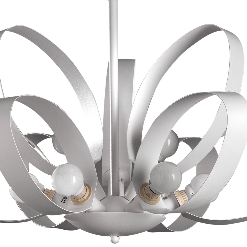 ONLI - Luster na reťazi SERENA 9xE14/6W/230V biela