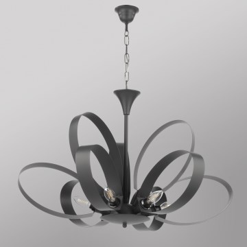 ONLI - Luster na reťazi SERENA 9xE14/6W/230V čierna