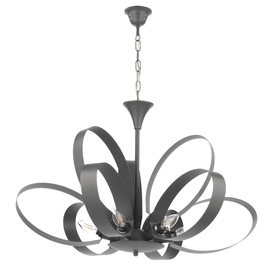 ONLI - Luster na reťazi SERENA 9xE14/6W/230V čierna