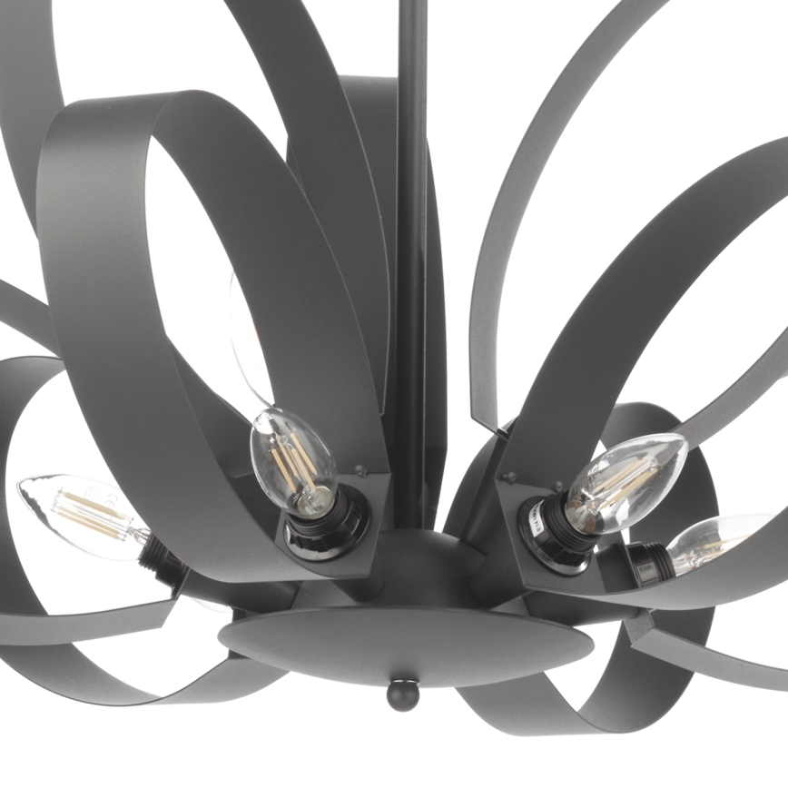 ONLI - Luster na reťazi SERENA 9xE14/6W/230V čierna