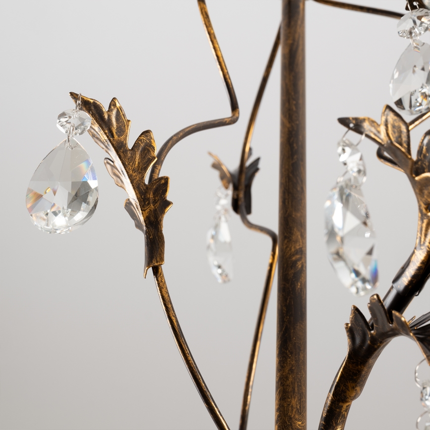 ONLI - Luster na reťazi TERESA 3xE14/6W/230V bronzová