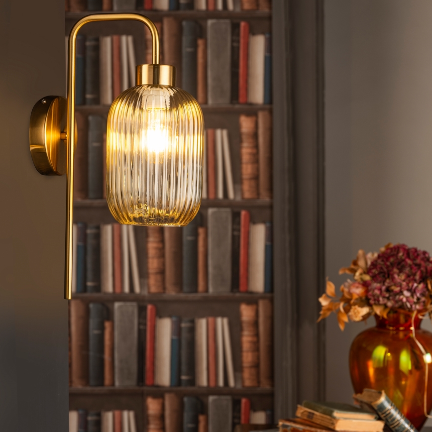 ONLI - Nástenné svietidlo DOROTY 1xE27/15W/230V mosadz