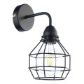 ONLI - Nástenné svietidlo SPIDER 1xE27/15W/230V čierna