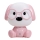 ONLI - Stlmiteľná LED detská nočná lampička PUPPIES LED/3W/230V 20 cm pes/ružová