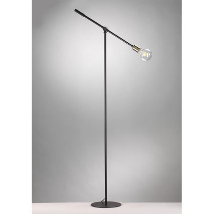 ONLI - Stojacia lampa ASTE 1xE27/15W/230V čierna/zlatá