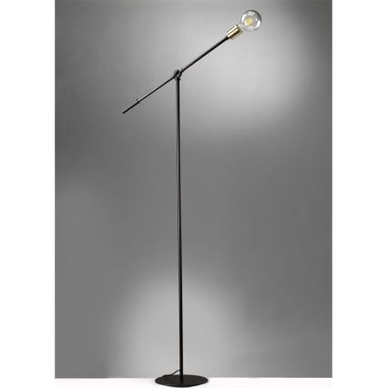 ONLI - Stojacia lampa ASTE 1xE27/15W/230V čierna/zlatá