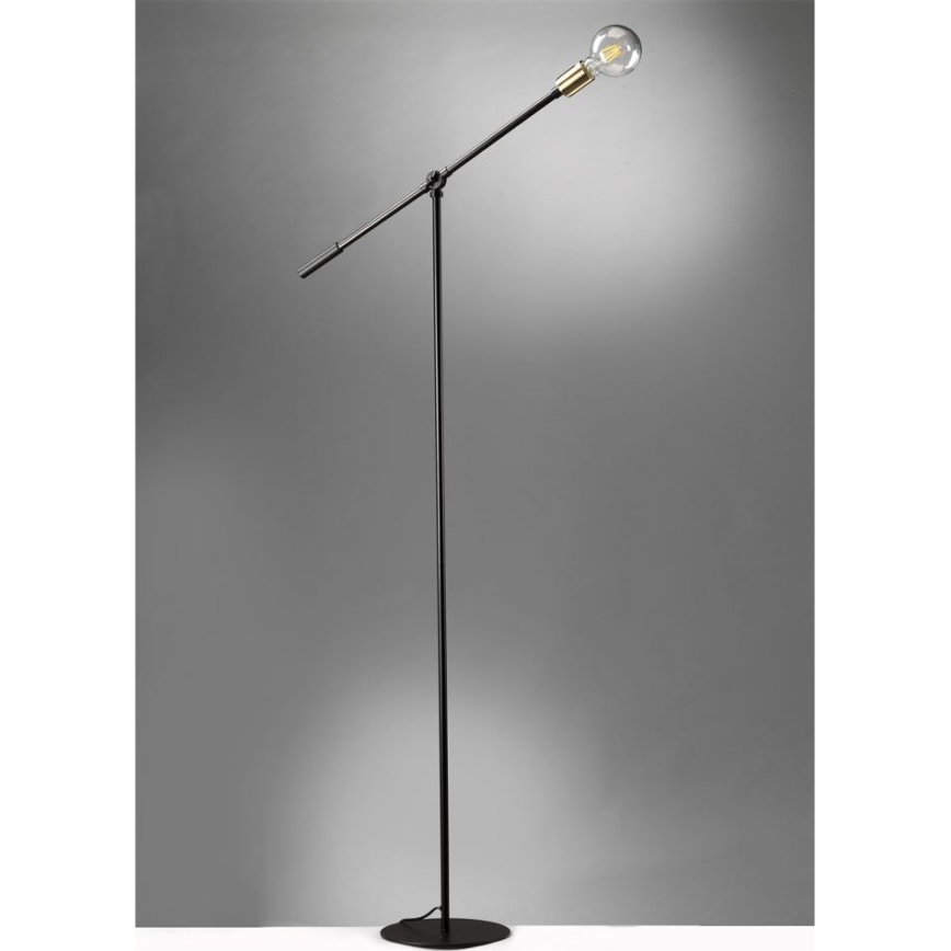 ONLI - Stojacia lampa ASTE 1xE27/15W/230V čierna/zlatá