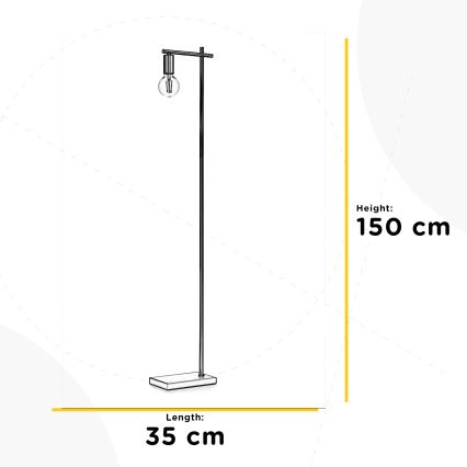 ONLI - Stojacia lampa CROSS 1xE27/22W/230V