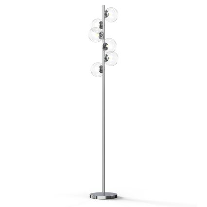ONLI - Stojacia lampa KIMBERLY 6xG9/6W/230V lesklý chróm