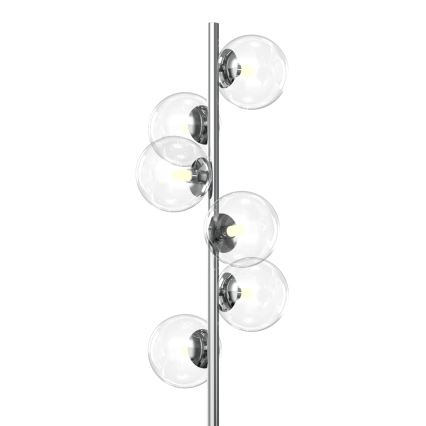 ONLI - Stojacia lampa KIMBERLY 6xG9/6W/230V lesklý chróm
