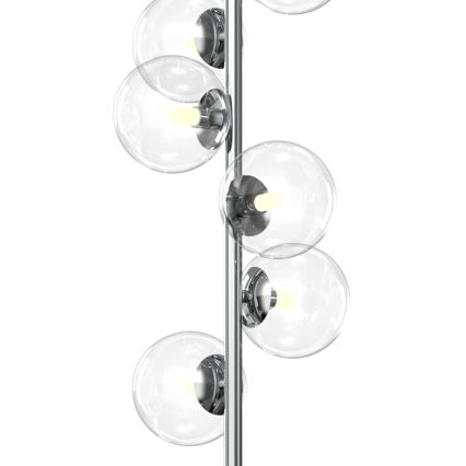 ONLI - Stojacia lampa KIMBERLY 6xG9/6W/230V lesklý chróm