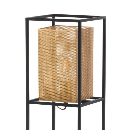 ONLI - Stojacia lampa MALIK 1xE27/22W/230V zlatá/čierna