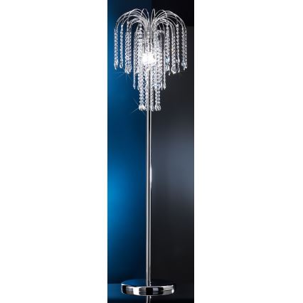 ONLI - Stojacia lampa PIOGGIA 3xE14/6W/230V lesklý chróm