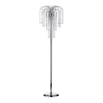 ONLI - Stojacia lampa PIOGGIA 3xE14/6W/230V lesklý chróm