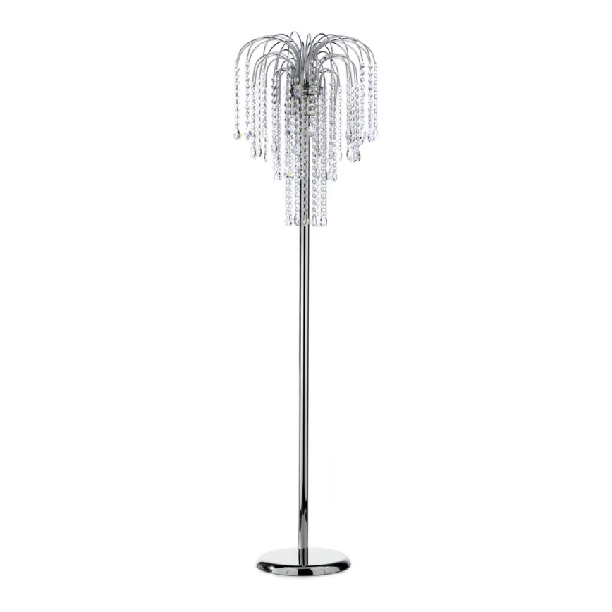ONLI - Stojacia lampa PIOGGIA 3xE14/6W/230V lesklý chróm