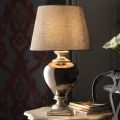 ONLI - Stolná lampa AMADEUS 1xE27/15W/230V sivá