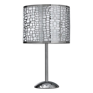 ONLI - Stolná lampa BRUCE 1xE27/15W/230V 52 cm matný chróm