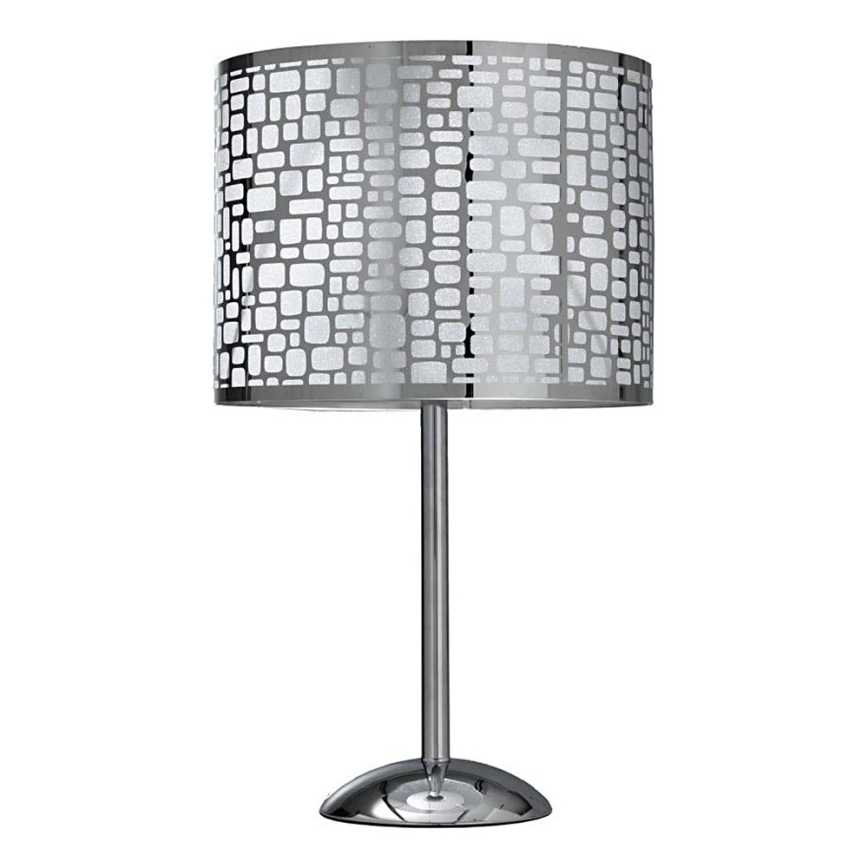 ONLI - Stolná lampa BRUCE 1xE27/15W/230V 53 cm matný chróm