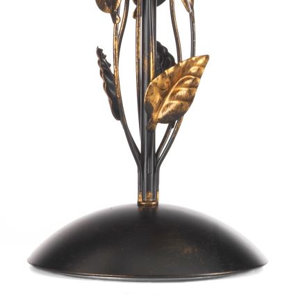 ONLI - Stolná lampa COLLANA 1xE14/6W/230V 40 cm bronzová