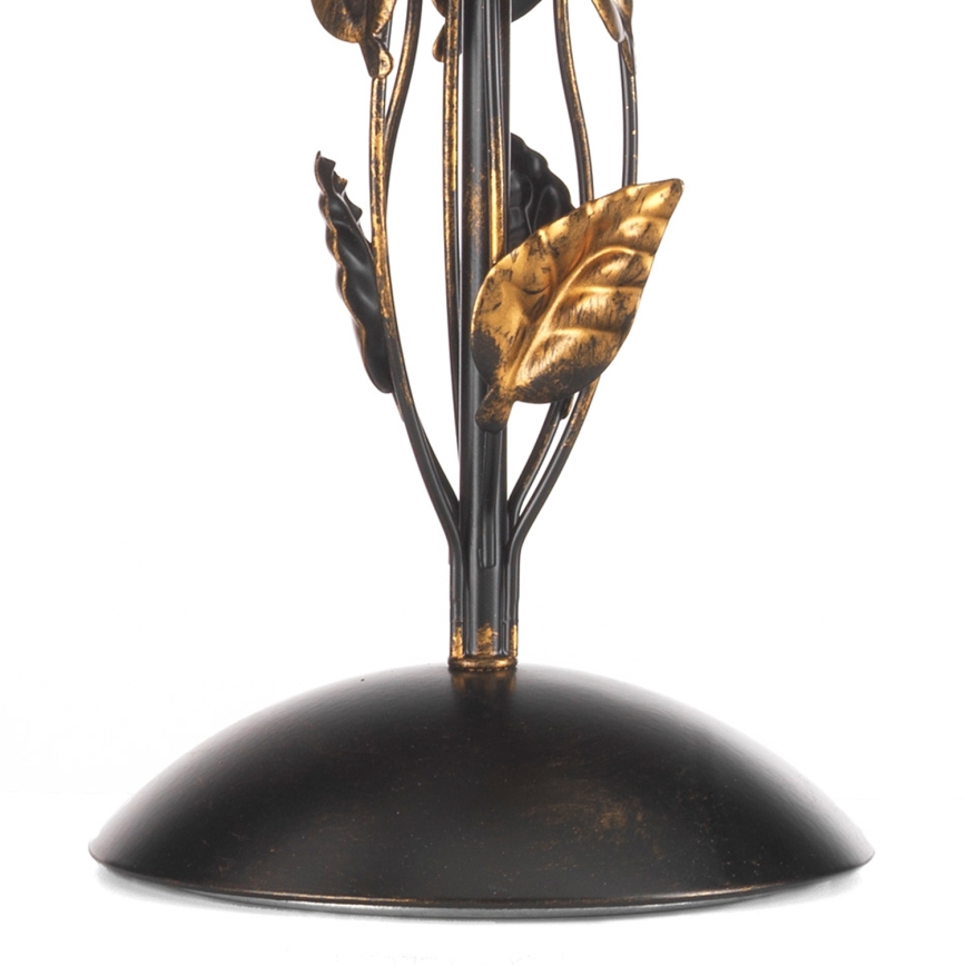 ONLI - Stolná lampa COLLANA 1xE14/6W/230V 40 cm bronzová