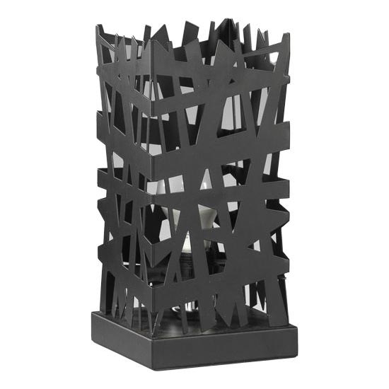 ONLI - Stolná lampa FORESTA 1xE27/15W/230V 29 cm čierna