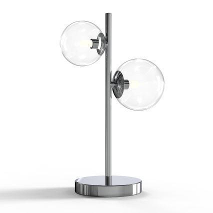 ONLI - Stolná lampa KIMBERLY 2xG9/6W/230V lesklý chróm