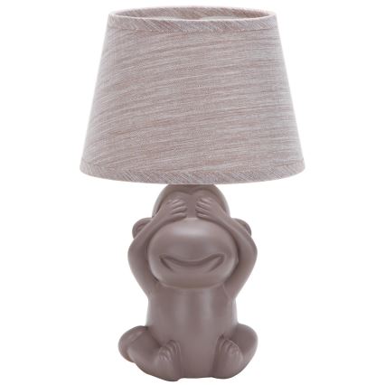 ONLI - Stolná lampa MONKEY 1xE14/6W/230V hnedá