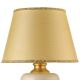 ONLI - Stolná lampa MOZART 1xE27/22W/230V béžová/zlatá 75 cm
