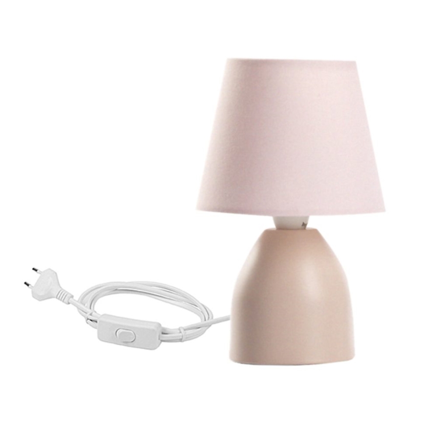 ONLI - Stolná lampa NANO 1xE14/6W/230V ružová 19 cm