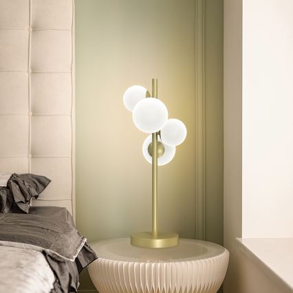 ONLI - Stolná lampa PALOMA 4xG9/10W/230V 48 cm zlatá