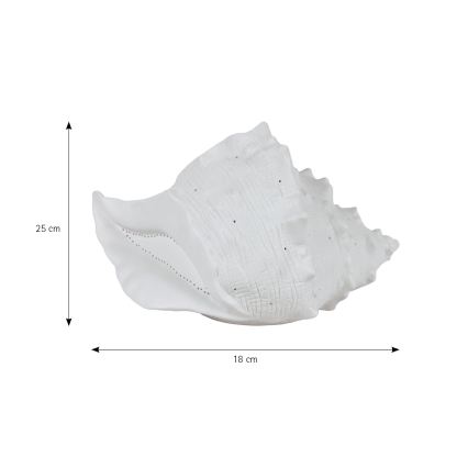 ONLI - Stolná lampa PORCELLANA 1xE14/6W/230V 29 cm mušľa