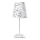 ONLI - Stolná lampa RICKY 1xE14/10W/230V 38 cm biela