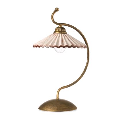 ONLI - Stolná lampa ROSINA 1xE14/6W/230V bronzová