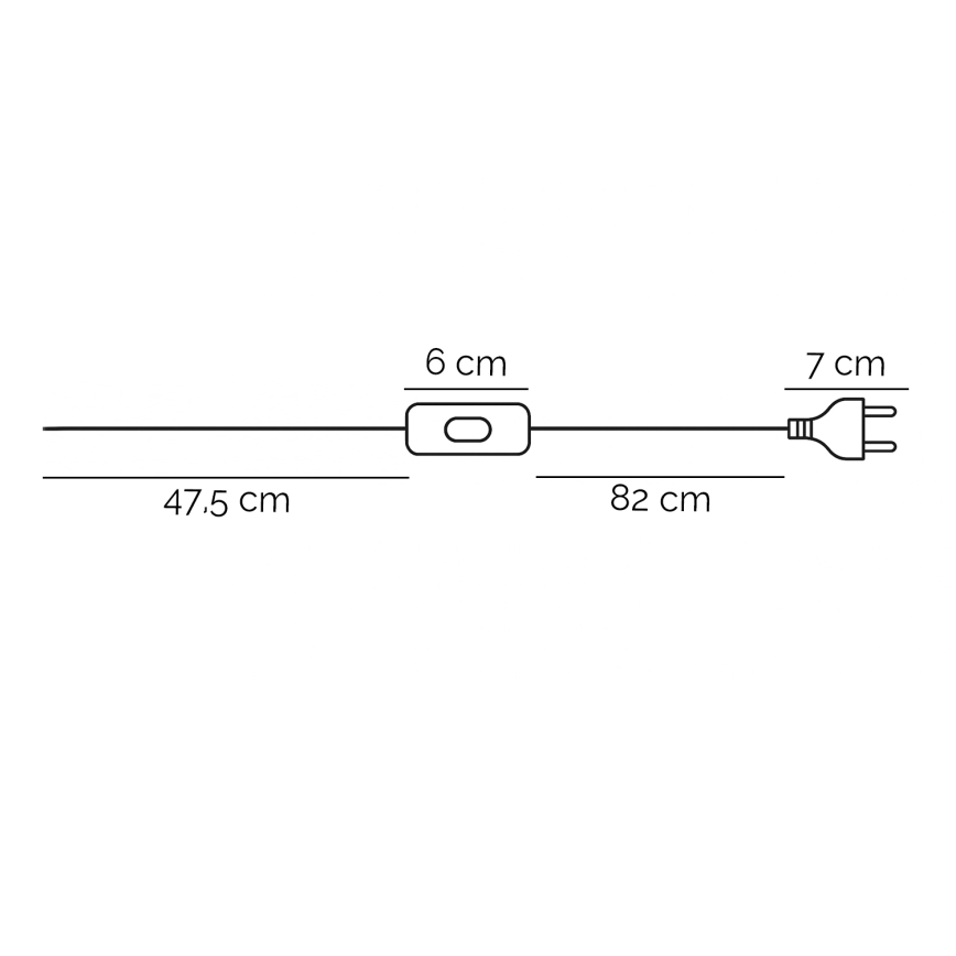 ONLI - Stolová lampa BOLLICINE 1xE14/6W/230V 22 cm biela