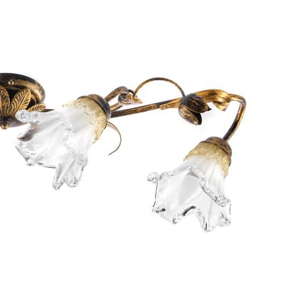 ONLI - Stropné svietidlo ARIANNA 4xE14/6W/230V bronzové