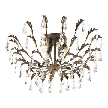 ONLI - Stropné svietidlo TERESA 5xE14/6W/230V bronzové