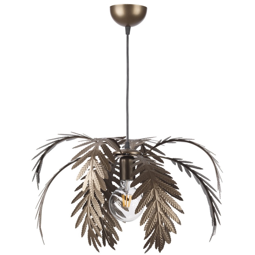 ONLI - Závesný luster DUBAI na lanku 1xE27/22W/230V bronzový