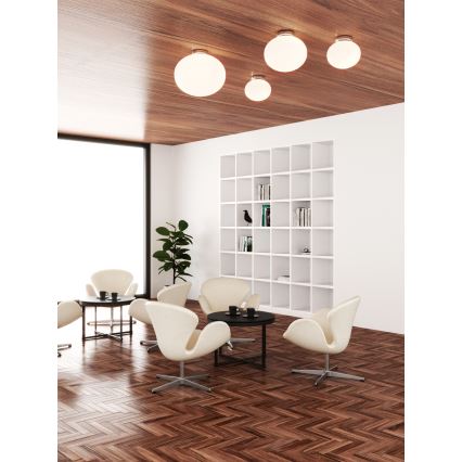 Open Design OR81169 - Stropné svietidlo PALLA 1xE27/12W/230V, priemer 40 cm, lesklý chróm