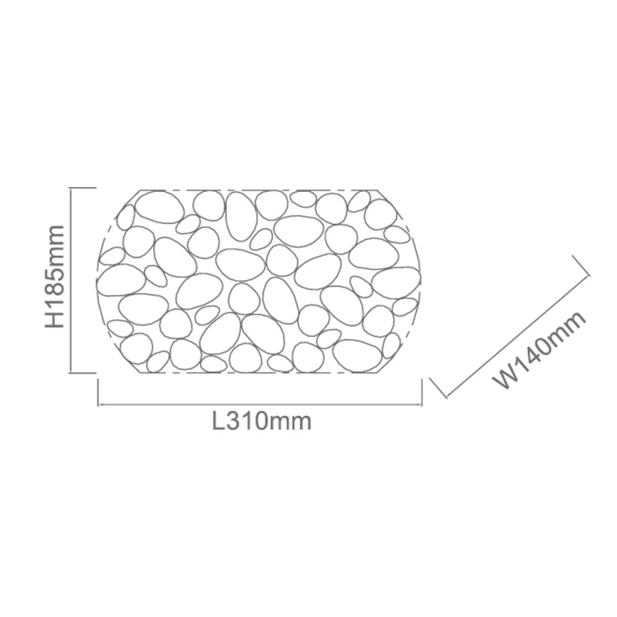 Open Design OR81466 - Nástenné svietidlo CARERA 1xG9/7W/230V biele