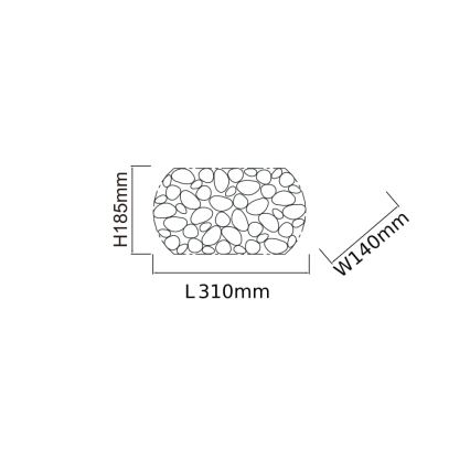 Open Design OR81480 - Nástenné svietidlo CARERA 1xG9/7W/230V ružové zlato