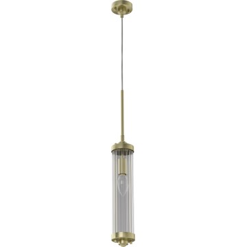 Open Design OR84368 - Luster na lanku FIATTO 1xE14/12W/230V mosadz