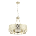 Open Design OR84382 - Luster na reťazi VERNO 6xE14/12W/230V pr. 55 cm mosadz