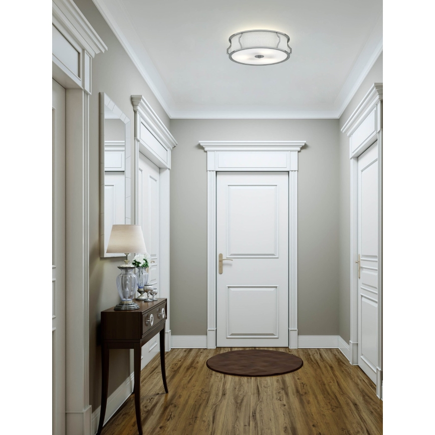 Open Design OR84399 - Stropné svietidlo PIRELO 3xE14/12W/230V priemer 45 cm lesklý chróm