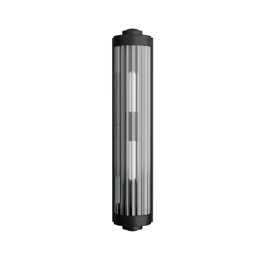 Open Design OR84498 - Nástenné svietidlo do kúpeľne FUMI 2xG9/8W/230V IP44 čierne