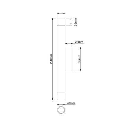 Open Design OR84573 - Nástenné svietidlo Q 2xG9/3,5W/230V čierna/zlatá
