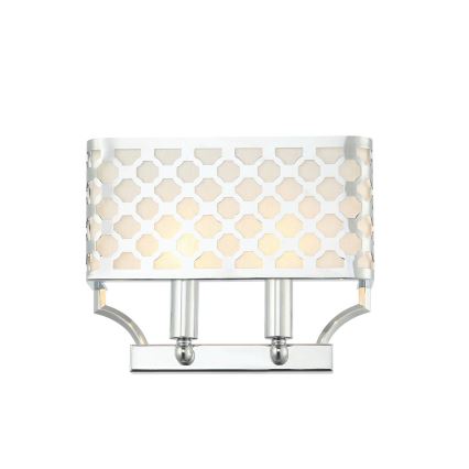 Open Design OR84597 - Nástenné svietidlo VERNO 2xE14/12W/230V lesklý chróm